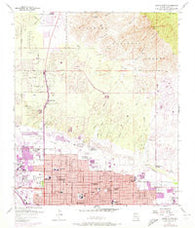 Tucson North Arizona Historical topographic map, 1:24000 scale, 7.5 X 7.5 Minute, Year 1957