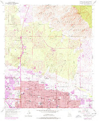 Tucson North Arizona Historical topographic map, 1:24000 scale, 7.5 X 7.5 Minute, Year 1957