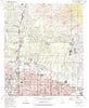 Tucson North Arizona Historical topographic map, 1:24000 scale, 7.5 X 7.5 Minute, Year 1984