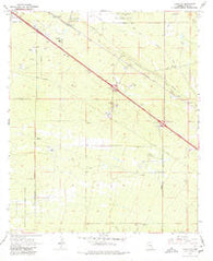 Tucson SE Arizona Historical topographic map, 1:24000 scale, 7.5 X 7.5 Minute, Year 1968