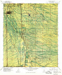 Tucson SW Arizona Historical topographic map, 1:24000 scale, 7.5 X 7.5 Minute, Year 1968