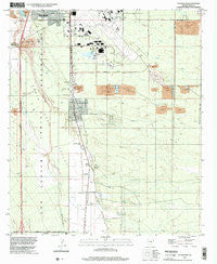 Tucson SW Arizona Historical topographic map, 1:24000 scale, 7.5 X 7.5 Minute, Year 1996