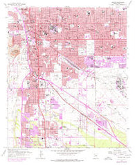 Tucson Arizona Historical topographic map, 1:24000 scale, 7.5 X 7.5 Minute, Year 1957