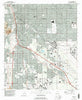 Tucson Arizona Historical topographic map, 1:24000 scale, 7.5 X 7.5 Minute, Year 1992