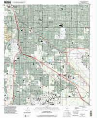 Tucson Arizona Historical topographic map, 1:24000 scale, 7.5 X 7.5 Minute, Year 1996