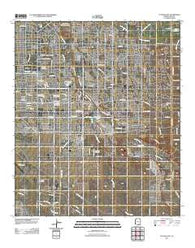 Tucson East Arizona Historical topographic map, 1:24000 scale, 7.5 X 7.5 Minute, Year 2011