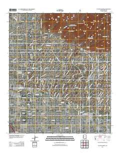 Tucson North Arizona Historical topographic map, 1:24000 scale, 7.5 X 7.5 Minute, Year 2011