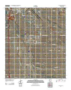 Tucson SW Arizona Historical topographic map, 1:24000 scale, 7.5 X 7.5 Minute, Year 2011