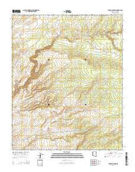 Tudecoz Spring Arizona Current topographic map, 1:24000 scale, 7.5 X 7.5 Minute, Year 2014