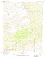Tule Mesa Arizona Historical topographic map, 1:24000 scale, 7.5 X 7.5 Minute, Year 1967