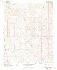 Tule Wash Arizona Historical topographic map, 1:24000 scale, 7.5 X 7.5 Minute, Year 1967