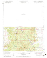Turkey Canyon Arizona Historical topographic map, 1:62500 scale, 15 X 15 Minute, Year 1947