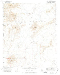 Turkey Track Butte Arizona Historical topographic map, 1:24000 scale, 7.5 X 7.5 Minute, Year 1972