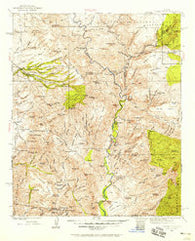 Turret Peak Arizona Historical topographic map, 1:125000 scale, 30 X 30 Minute, Year 1929