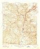 Turret Peak Arizona Historical topographic map, 1:125000 scale, 30 X 30 Minute, Year 1933