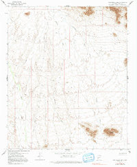 Turtleback Mountain Arizona Historical topographic map, 1:24000 scale, 7.5 X 7.5 Minute, Year 1965