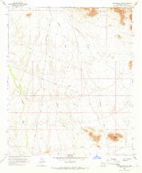 Turtleback Mtn. Arizona Historical topographic map, 1:24000 scale, 7.5 X 7.5 Minute, Year 1965