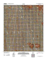 Turtleback Mountain Arizona Historical topographic map, 1:24000 scale, 7.5 X 7.5 Minute, Year 2011