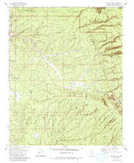 Tusayan East Arizona Historical topographic map, 1:24000 scale, 7.5 X 7.5 Minute, Year 1981