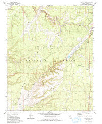 Tusayan West Arizona Historical topographic map, 1:24000 scale, 7.5 X 7.5 Minute, Year 1979