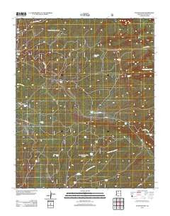 Tusayan East Arizona Historical topographic map, 1:24000 scale, 7.5 X 7.5 Minute, Year 2012