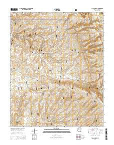 Tusayan East Arizona Current topographic map, 1:24000 scale, 7.5 X 7.5 Minute, Year 2014
