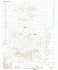 Tweed Mine Arizona Historical topographic map, 1:24000 scale, 7.5 X 7.5 Minute, Year 1986