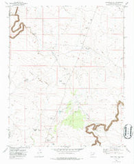 Twentymile Hill Arizona Historical topographic map, 1:24000 scale, 7.5 X 7.5 Minute, Year 1970