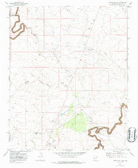 Twentymile Hill Arizona Historical topographic map, 1:24000 scale, 7.5 X 7.5 Minute, Year 1970