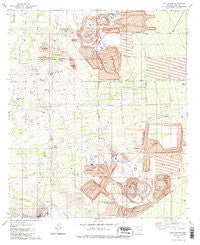 Twin Buttes Arizona Historical topographic map, 1:24000 scale, 7.5 X 7.5 Minute, Year 1981