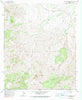 Two Bar Mountain Arizona Historical topographic map, 1:24000 scale, 7.5 X 7.5 Minute, Year 1964