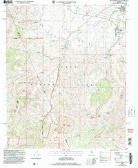 Two Bar Mountain Arizona Historical topographic map, 1:24000 scale, 7.5 X 7.5 Minute, Year 2004