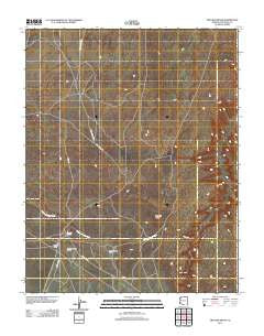 Two Red Mesas Arizona Historical topographic map, 1:24000 scale, 7.5 X 7.5 Minute, Year 2011