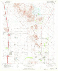 Union Hills Arizona Historical topographic map, 1:24000 scale, 7.5 X 7.5 Minute, Year 1964