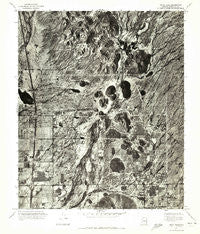Union Hills Arizona Historical topographic map, 1:24000 scale, 7.5 X 7.5 Minute, Year 1971