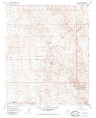 Union Pass Arizona Historical topographic map, 1:24000 scale, 7.5 X 7.5 Minute, Year 1967