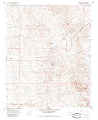Union Pass Arizona Historical topographic map, 1:24000 scale, 7.5 X 7.5 Minute, Year 1967