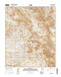 Union Pass Arizona Current topographic map, 1:24000 scale, 7.5 X 7.5 Minute, Year 2014