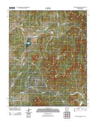 Upper Wheatfields Arizona Historical topographic map, 1:24000 scale, 7.5 X 7.5 Minute, Year 2011