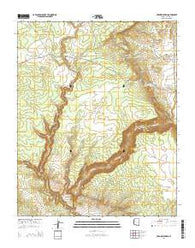 Uranium Spring Arizona Current topographic map, 1:24000 scale, 7.5 X 7.5 Minute, Year 2014