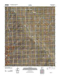 Utting Arizona Historical topographic map, 1:24000 scale, 7.5 X 7.5 Minute, Year 2011
