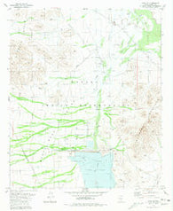 Vaiva Vo Arizona Historical topographic map, 1:24000 scale, 7.5 X 7.5 Minute, Year 1981