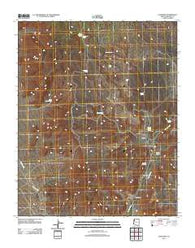 Valentine Arizona Historical topographic map, 1:24000 scale, 7.5 X 7.5 Minute, Year 2011