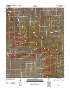 Valentine SE Arizona Historical topographic map, 1:24000 scale, 7.5 X 7.5 Minute, Year 2011