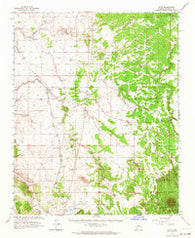 Valle Arizona Historical topographic map, 1:62500 scale, 15 X 15 Minute, Year 1962