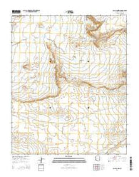 Valle Bonito Arizona Current topographic map, 1:24000 scale, 7.5 X 7.5 Minute, Year 2014