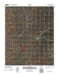Valle Bonito NE Arizona Historical topographic map, 1:24000 scale, 7.5 X 7.5 Minute, Year 2011