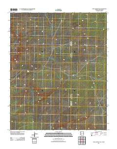 Valle Bonito NE Arizona Historical topographic map, 1:24000 scale, 7.5 X 7.5 Minute, Year 2011