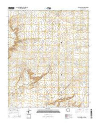 Valle Bonito NE Arizona Current topographic map, 1:24000 scale, 7.5 X 7.5 Minute, Year 2014