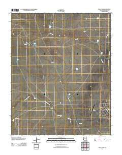 Valle Tank Arizona Historical topographic map, 1:24000 scale, 7.5 X 7.5 Minute, Year 2011